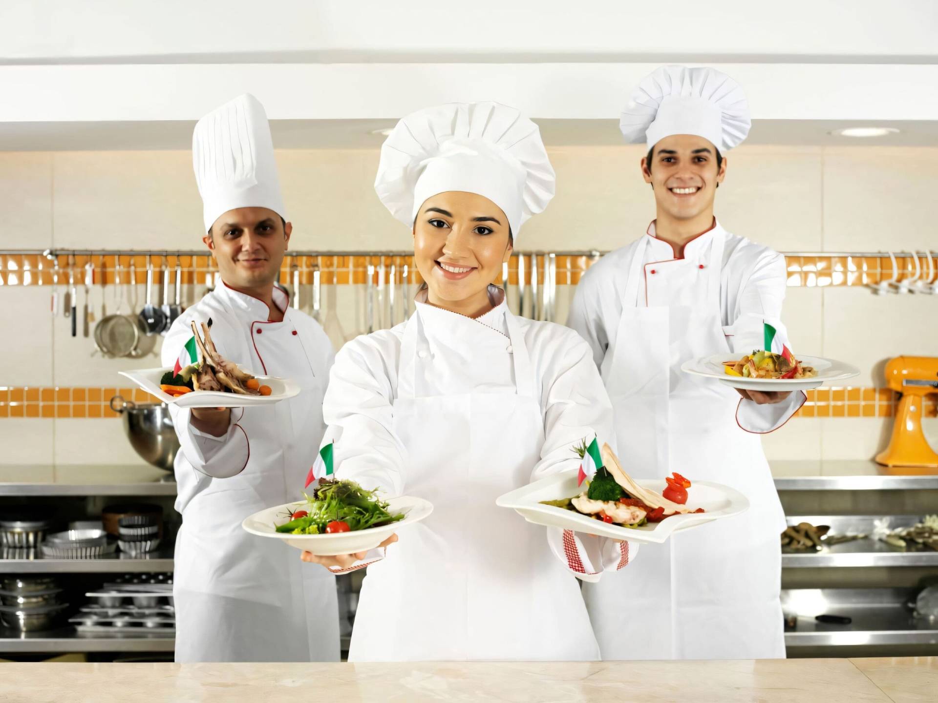 Camp catering, fresh meals for the workforce
